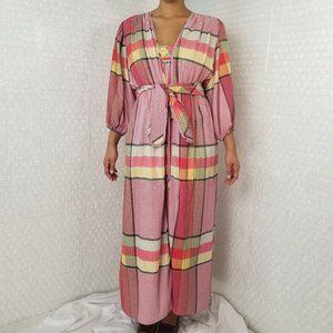 SOLD🌈Oscar de la Renta 1970s house coat & dress